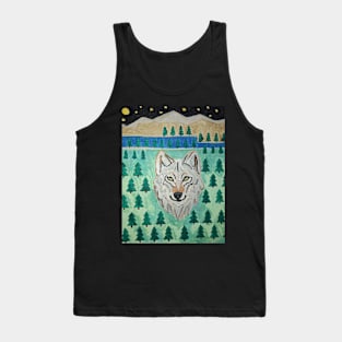 Wolf Spirit Animal Tank Top